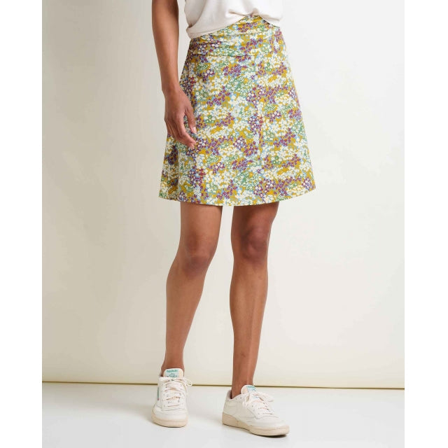 Toad & Co. Chaka Skirt - Womens Copper Print / L