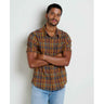 Toad & Co. Fletcher Short Sleeve Shirt - Mens Manzanita Plaid / L