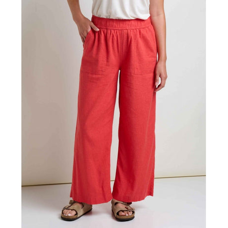 Toad & Co. Taj Hemp Wide Leg Pant - Womens alamander / S
