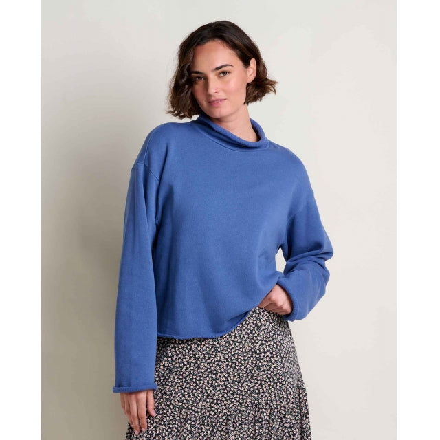 Toad & Co. Fernscape Roll Neck Pullover Kyanite