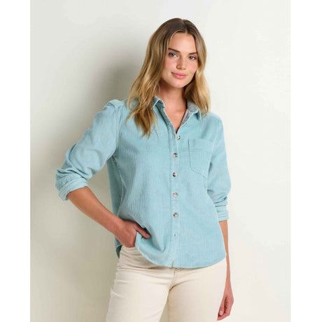 Toad & Co. Cascadia Long Sleeve Shirt - Womens Cloud