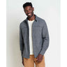 Toad & Co. Kennicott Shirt Jacket - Mens Heather Grey Twill
