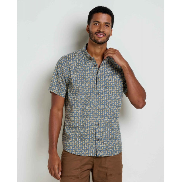 Toad & Co. Fletch Short Sleeve Shirt - Mens North Shore Print