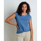 Toad & Co. Anza Short Sleeve Shirt - Womens Pacific Blue / M