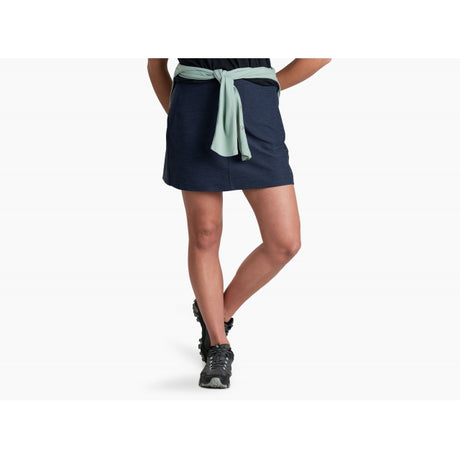 Kuhl Revivr Skort - Womens Indigo Heather / XL