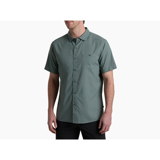 Kuhl Persuadr Short Sleeve - Mens Titanium / S