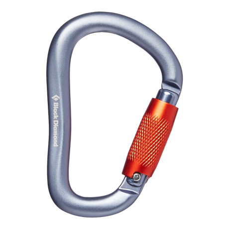Black Diamond Rocklock Twistlock Carbiner Gray