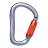 Black Diamond Rocklock Twistlock Carbiner Gray