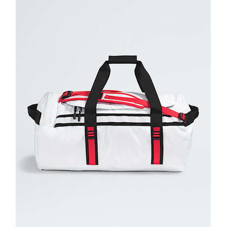 The North Face Base Camp Duffel - M TNF White/TNF Black/Elevation Red