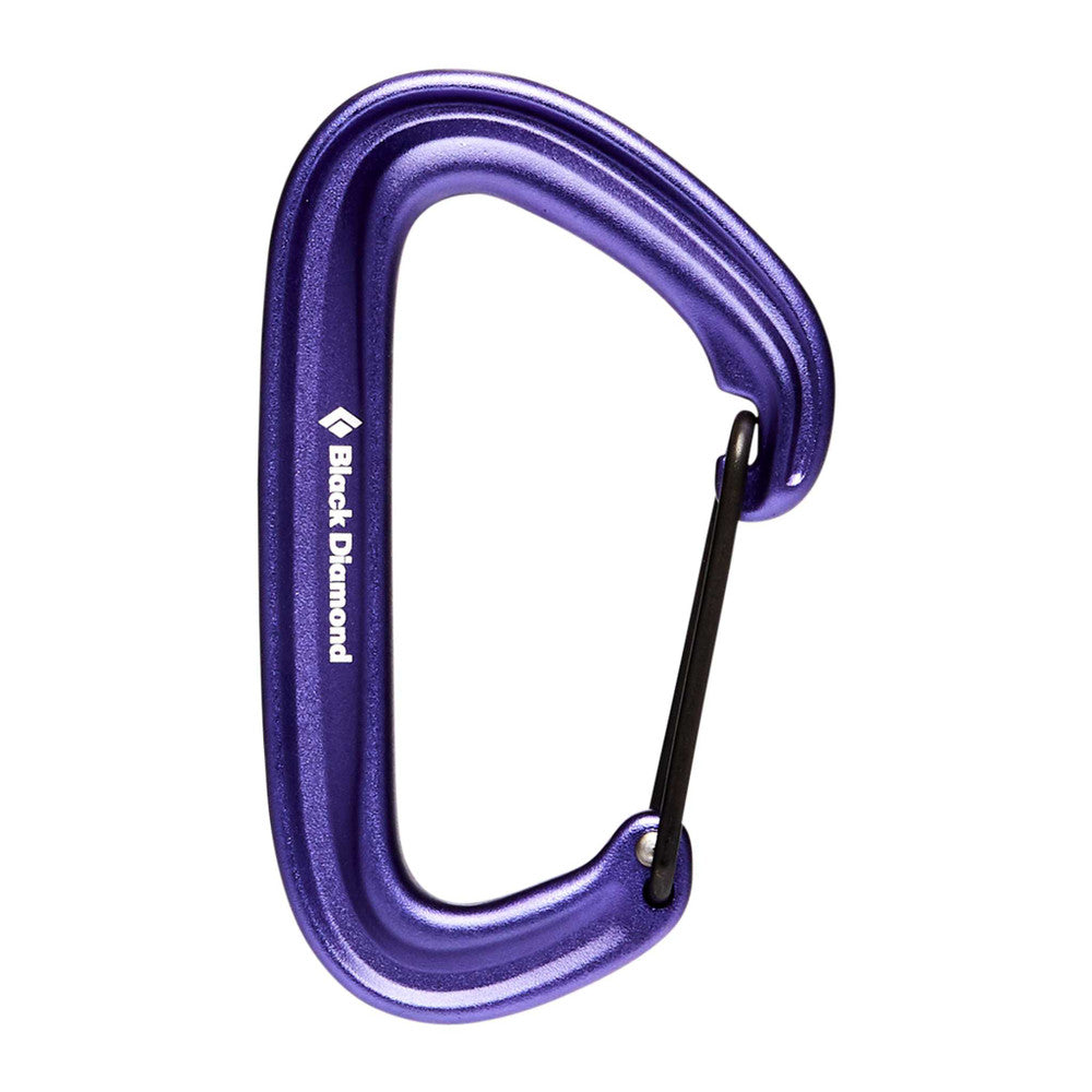 Black Diamond Litewire Carabiner Purple