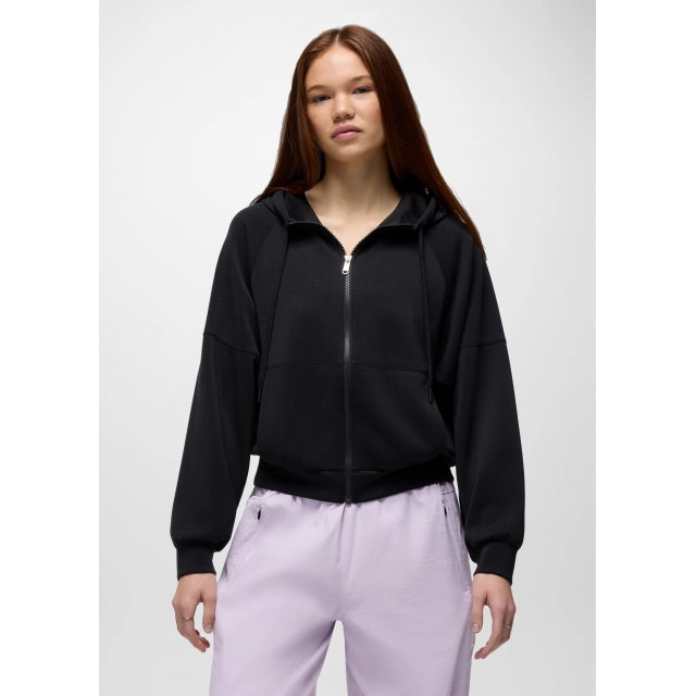 Prana Shea Full Zip - Womens Black