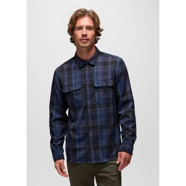 Prana Westbrook Flannel - Mens Capulet Blue / S