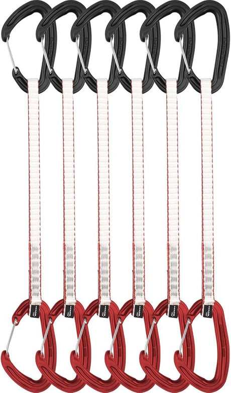 DMM Alpha Wire Quickdraw - 6 Pack Red / 18cm