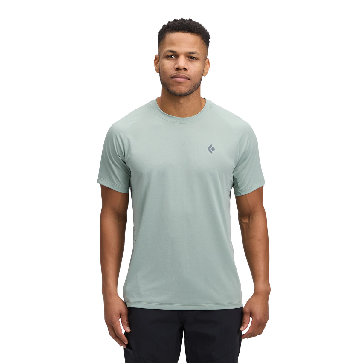 Black Diamond Lightwire Short Sleeve Tech Tee - Mens Agave / M