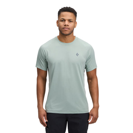 Black Diamond Lightwire Short Sleeve Tech Tee - Mens Agave / M
