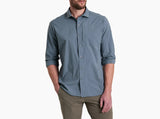 Kuhl Driftr Long Sleeve - Mens Charcoal Blue