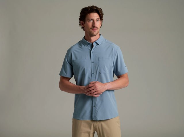 Kuhl Edge Short Sleeve - Mens ineral Blue / M