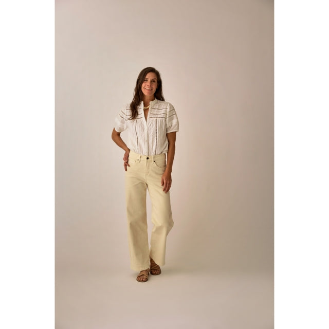 Carve Designs Gabby Voile Top - Womens Cloud