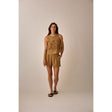 Carve Designs Lou Linen Tank - Womens Golden Chambray