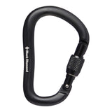 Black Diamond Rocklock Screwgate Carabiner Black