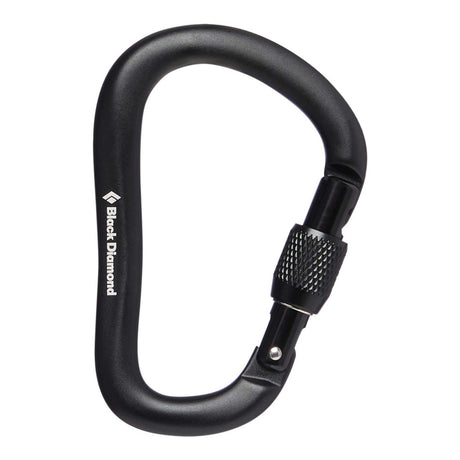 Black Diamond Rocklock Screwgate Carabiner Black