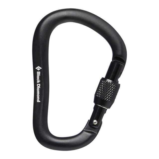 Black Diamond Rocklock Screwgate Carabiner Black