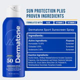 SPF 50 Sunscreen Spray