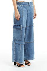Tractr Midrise Cargo Lounge Pant - Womens