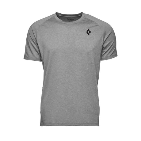 Black Diamond Lightwire Short Sleeve Tech Tee - Mens Steel Grey / XS