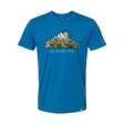 Wild Tribute Colorado Love Tee - Neptune Logo Heather Cool Blue
