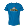 Wild Tribute Colorado Love Tee - Neptune Logo Heather Cool Blue