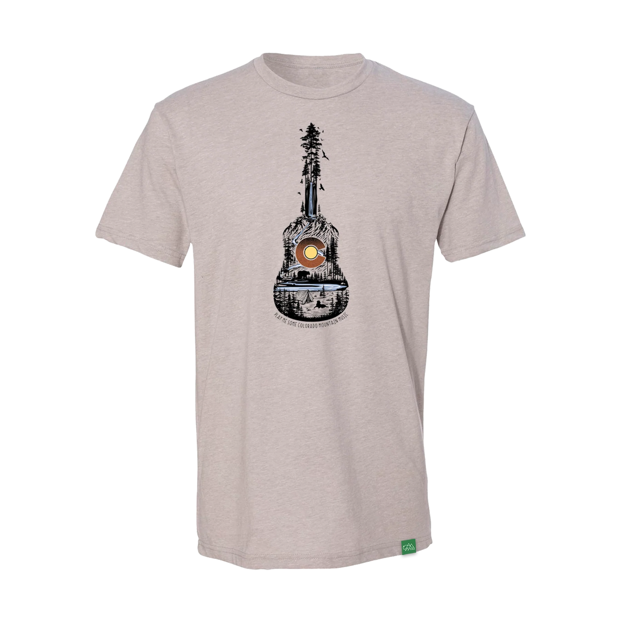 Wild Tribute Colorado Mountain Music - Neptune - Mens ilk / S