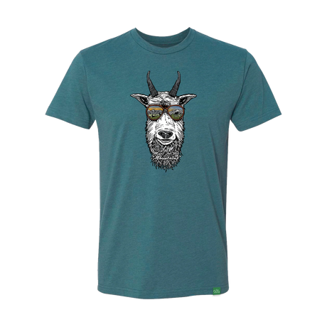 Wild Tribute Made For The Mountains - Neptune - Mens Heather Deep Teal