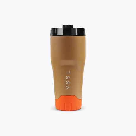 VSSL Rift Tumbler 16oz - Neptune Logo Sahara