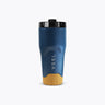 VSSL Rift Tumbler 16oz - Neptune Logo Pacific Blue
