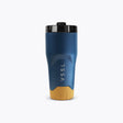 VSSL Rift Tumbler 16oz - Neptune Logo Pacific Blue
