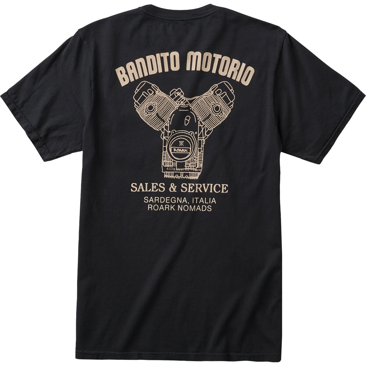 Roark Bandito Motorio Tee - Mens Black