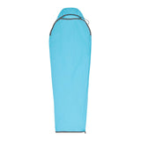 Sea to Summit Breeze Sleeping Bag Liner - Mummy w/ Drawcord Atoll Blue