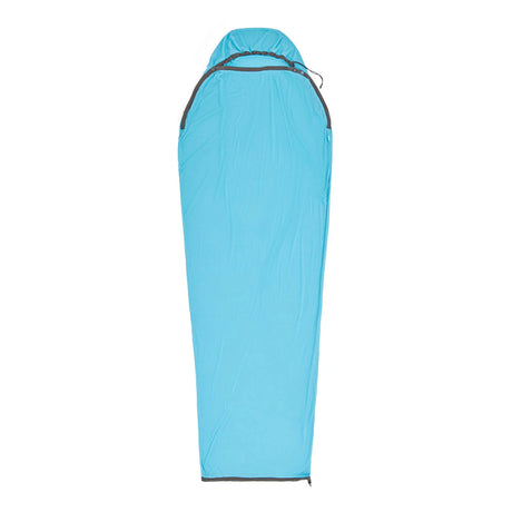 Sea to Summit Breeze Sleeping Bag Liner - Mummy w/ Drawcord Atoll Blue