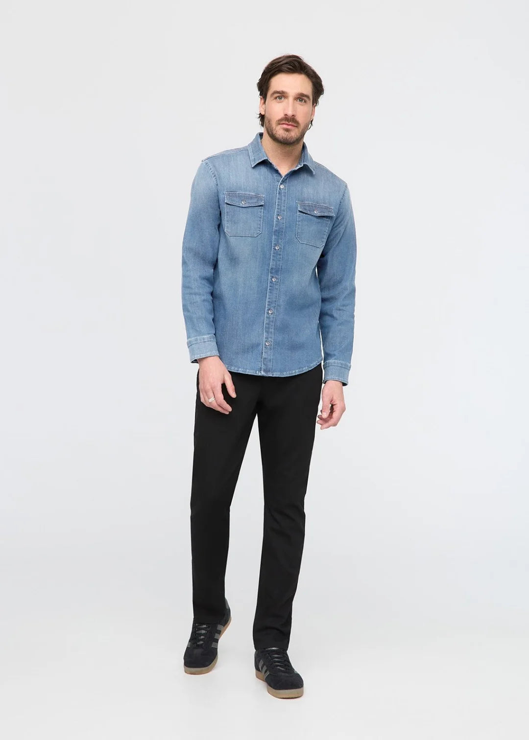 Performance Denim Lite Two- Pocket Shirt - Men's