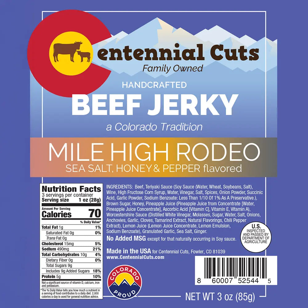 Mile High Rodeo Beef Jerky
