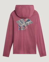 Bamboo Lightweight Graphic Hoodie - Osprey Catch - Men's