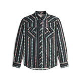 Topo Designs Mountain Shirt Long Sleeve - Mens MountainAngleBlack / S