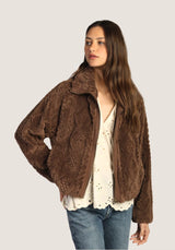 So Cozy Cable Jacket - Women's