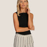Dylan Anna Tank - Womens Washed Black