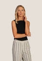 Dylan Anna Tank - Womens Washed Black
