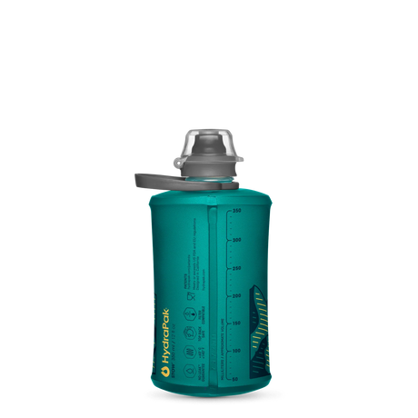 Hydrapak Stow 350ml Protect Our Winters Glacier Blue