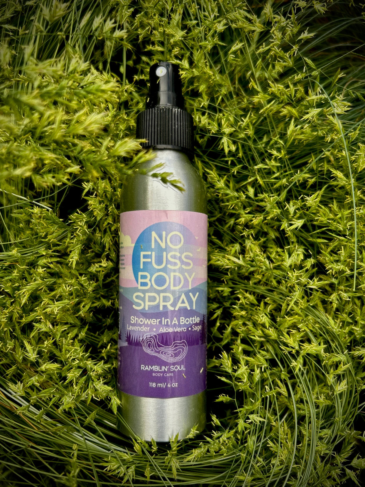 Ramblin Soul Body Care No Fuss Body Spray Lavender