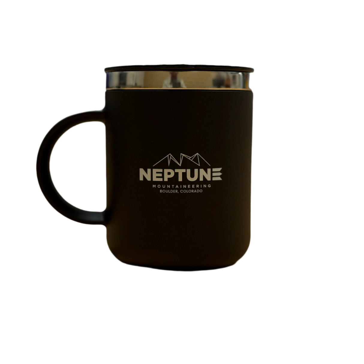 Hydroflask Neptune Logo 12oz Coffee Mug Black
