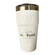 Yeti Coolers Yeti Rambler 20oz Stackable - Neptune Logo White